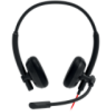 CANYON PC headset HS-07 PC Mic 3.5/USB Flat 2.8m Black