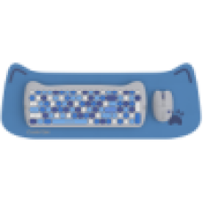 CANYON HSET-W6 EN Keyboard+Mouse Kitty Edition AAA+АА Wireless Blue
