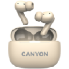 CANYON headset OnGo TWS-10 ANC+ENC Beige