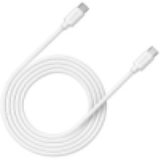 CANYON cable C-12 USB-C to USB-C 100W 2m White	