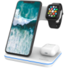 CANYON wireless charger WS-303 15W 3in1 White