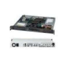 SuperChassis 512F-350B (Black) 2x 3.5" Internal Drive Bays, 350W High-efficiency Power Supply