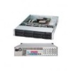 Chassis 825TQ-563LPB 8x 3.5" Hot-swap SAS / SATA Drive Bays 1x Slim DVD-ROM Drive (Optional) . 2x Fixed 3.5" Drive Bays