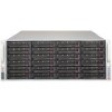 Supermicro Super Chassis 846BE2C-R1K03JBOD - 4U - 24 x 3.5" SAS3 - 12Gb/s Dual Expander - 1000W RPSU