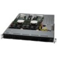 Supermicro server chassis CSE-LB16AC10-R860AW 1U for Cloud-DC mbd with AIOM support, support MB size up to 12.3" x 13.4", Dual, single Intel / AMD CPUs, 2x full height expansion slot(s), 2x AIOM expansion slot(s)