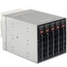 SUPERMICRO Корзина для подключения 5 дополнительных жестких дисков Serial ATA или SAS с возможностью горячей замены для SC748, SC745, SC743, Черный, Retail