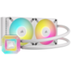 Corsair iCUE H100i ELITE CAPELLIX XT White, 240mm Radiator, Liquid CPU Cooler