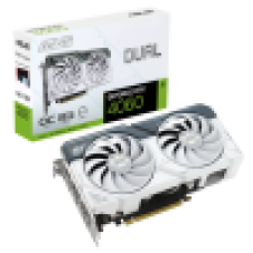 Видеокарта ASUS GeForce RTX4060 OC GDDR6 8GB 128-bit HDMI 3xDP DUAL-RTX4060-O8G-WHITE
