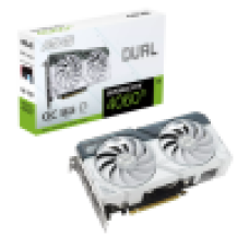Видеокарта ASUS GeForce RTX4060Ti OC GDDR6 8GB 128-bit HDMI 3xDP DUAL-RTX4060TI-O8G-WHITE
