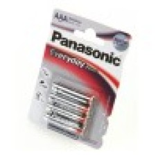 Батарейка щелочная PANASONIC Every Day Power AAA/4B