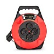 Удлинитель 250V ExeGate Master ECS-1-1.5B, 10м, катушка, 4 розетки, 15A