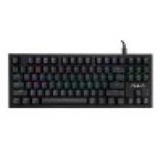 Клавиатура USB, Aula F3032 brown switch, Черный KeyBoard mechanical, 87 keys, backlit, black	