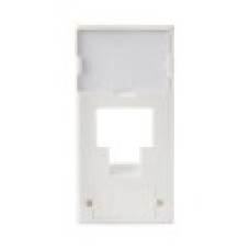 3М FQ100020178 Лицевая панель под модуль Volition®, 1-порт, 45 х 45, белая