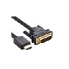Интерфейсный кабель, Ugreen, HD106/11150, HDMI на DVI (24+1), 1.5 метра, Черный