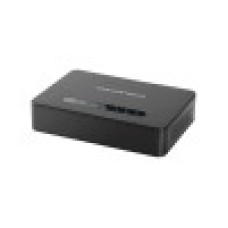 Телефонный адаптер, Grandstream, HT814, 4xFXS, 1xLAN 10/100/1000M, 1xWAN 10/100/1000M, 3-х сторонняя конференц-связь, 2 SIP- профиля