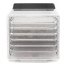 Сушка для фруктов и овощей Hyundai HYFD-8800 12под. 600Вт черный