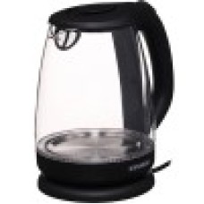 Чайник Hyundai HYK-G1001 1.7л. 2200Вт черный (стекло/­пластик)	