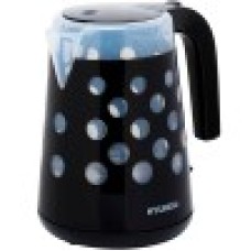 Чайник Hyundai HYK-G2012 1.7л. 2000Вт черный/­прозрачный (пластик)