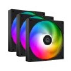 Комплект вентиляторов 12см ID-Cooling AS-120-ARGB-K TRIO Fan kit for case, 12cm x 3, 300-2000rpm, 58CFM, 27.2 dBA, 4pin+3pin