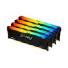 Комплект модулей памяти, Kingston, FURY Beast RGB KF432C16BB2AK4/128 (Kit 4x32GB), DDR4, 128GB, DIMM