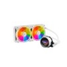 Кулер с водяным охлаждением, XPG, Levantex 240 White, LEVANTEX240-WHCWW, TDP 250W, Intel: LGA 1700, 1200, 115x и AMD: AM5, AM4, 2*120 ARGB, 600-2000 RPM ± 10%, 61.5 CFM, 18.17 dB(A), 4pin PWM, 272x121x27мм, Белый