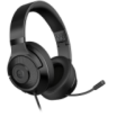 LORGAR Noah 101, Gaming headset with microphone, 3.5mm jack connection, cable length 2m, foldable design, PU leather ear pads, size: 185*195*80mm, 0.245kg, black