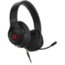 LORGAR Noah 501, gaming bluetooth headset with microphone, BT 5.3 JL7006, battery 1000mAh, type-C charging cable 0.8m, audio cable 1.5m, size:195*185*80mm, 0.28kg. Black