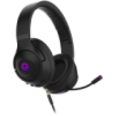 LORGAR Noah 701, gaming headset with microphone, 2.4GHz USB dongle + BT 5.1 Realtek 8763, battery 1000mAh, type-C charging cable 0.8m, audio cable 1.5m, size:195*185*80mm, 0.28kg. Black
