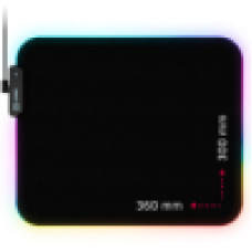 Lorgar Steller 913, Gaming mouse pad, High-speed surface, anti-slip rubber base, RGB backlight, USB connection, Lorgar WP Gameware support, size: 360mm x 300mm x 3mm, weight 0.250kg