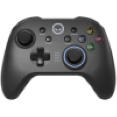 LORGAR TRIX-510, Gaming controller, Black, BT5.0 Controller with built-in 600mah battery, 1M Type-C charging cable ,6 axis motion sensor support nintendo switch ,android,PC, IOS13, PS3, normal size dongle,black