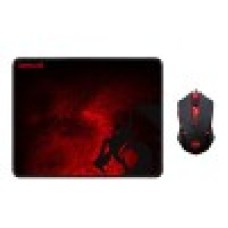 Мышь Defender Redragon M601BA, USB Mouse+pad Optical 3200 dpi, 6 buttons, black (78226)