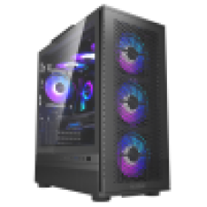 Уц. Корпус ATX midi tower PCCooler, MASTER ME200 MESH, (без БП), black, небольшая царапина на верхней крышке Case