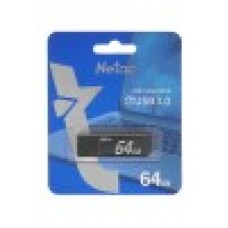 USB-накопитель, Netac, NT03U351N-064G-30BK, 64GB, USB3.0 Чёрный