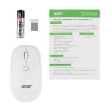Мышь Acer OMR138, USB, Белый Mouse Wireless, Optical 1600 dpi, 1AAA, White