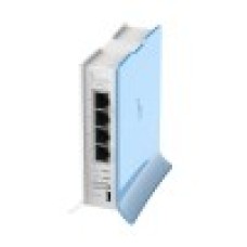 Беспроводной маршрутизатор, MikroTik, RB941-2nD, hAP lite, 4xLAN, 802.11b/g/n, N300, 2.4 GHz, RouterOS, desktop case, -20°C to 60°C