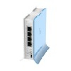 Беспроводной маршрутизатор, MikroTik, RB941-2nD-TC, hAP lite, 4xLAN, 802.11b/g/n, N300, 2.4 GHz, RouterOS, tower case, -20°C to 60°C