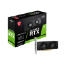 Видеокарта MSI GeForce RTX 3050 LP 6G OC, 6G GDDR6 96-bit 2xHDMI DP