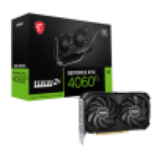Видеокарта MSI GeForce RTX 4060 VENTUS 2X BLACK 8G OC, 8G GDDR6 128-bit HDMI 3xDP
