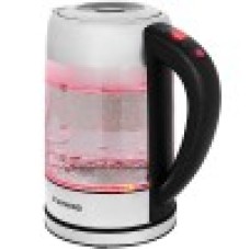 Чайник Starwind SKG5213 1.7л. 2200Вт черный/­серебристый (стекло/­металл/­пластик)