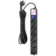 Сетевой фильтр Power Cube Куб SPG6-B5M, Черный 5м, 6 розеток, 16A/­3.5кВт