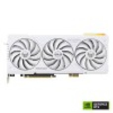 Видеокарта ASUS GeForce RTX4070Ti SUPER OC, GDDR6X 16GB 2xHDMI 3xDP TUF-RTX4070TIS-O16G-BTF-WHITE