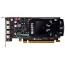 PNY NVIDIA QUADRO P1000 4GB GDDR5, 128-bit, PCIEx16 3.0, mini DP 1.4 x4, Active cooling, TDP 47W, LP, Retail