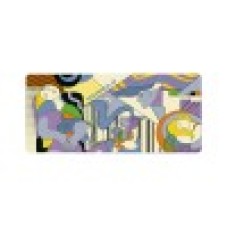 Коврик для компьютерной мыши, Varmilo, Picasso, Blue Period, ZDB079-01, 900х400х3 мм, Каучук, Ткань, Разноцветный
