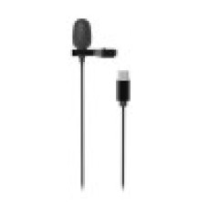 Микрофон Ritmix RCM-210, Черный Microphone 2.2k Ohm, 50-20000Hz, 30dB, 2m cable, Type-C, black