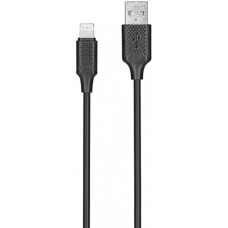 Кабель KITs USB 2.0 to Lightning cable, 2A, black, 1m, Артикул: KITS-W-003 /Китай/