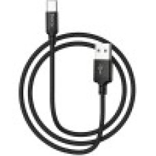Кабель USB Hoco  X14, Type-C, USB 2.0, 2м, черный Cable Type A - Type C, 3A, black