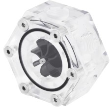 6-ходовой индикатор потока Bykski B-FMpa-HC <Прозрачный>