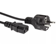 Кабель питания S SMART SM-PCCK-1.8M <1.8, 10A 250V, CCA, EU, 3*1mm, BLACK>